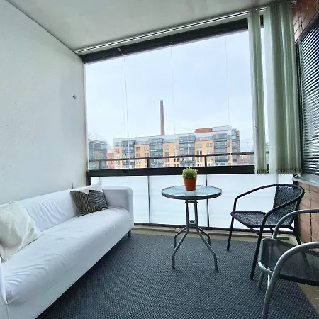 Lägenhet City Finland Tampella Studio, Sauna And Balcony Tammerfors