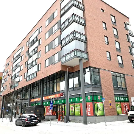 Lägenhet City Finland Tampella Studio, Sauna And Balcony